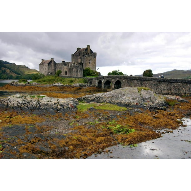 Castle in Scotland Digital Art Print 13" x 19"